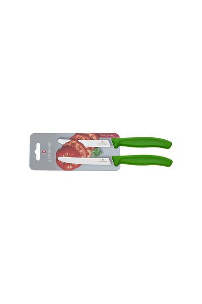 Victorinox Set of 2 knives 6.7836, serrated blade, colored handle