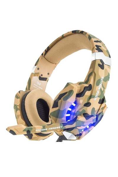 KOTION EACH سماعة الألعاب السلكية G9600 مع ميكروفون بوم لجهاز بلاي ستيشن 4