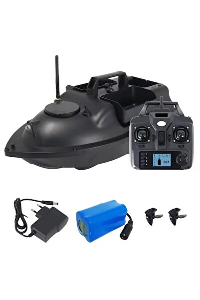 Electro AG Fishing Bait Boat with GPS and Remote Control, Wave Resistance Level 7-8, 3 Compartments, 2kg Capaci