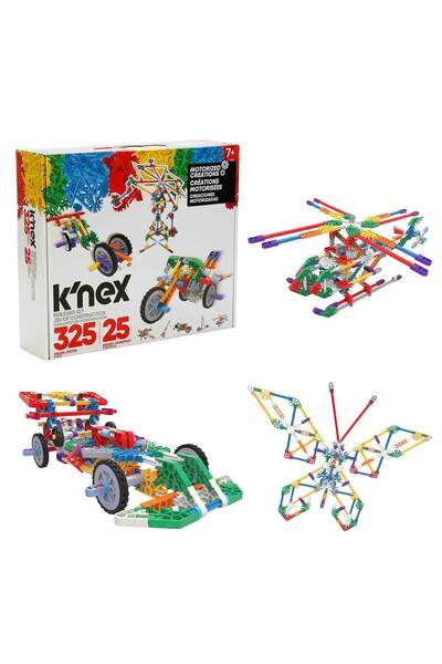 K'nex Knex Motorized Designs Construction Set 325 Pieces