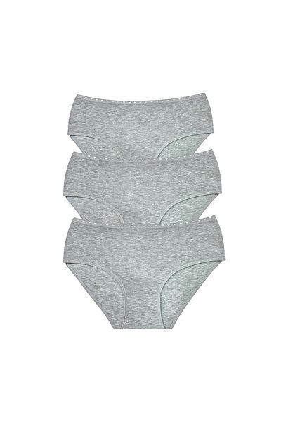 MİSSEMMA Women's 3 Pieces High Waist Panties