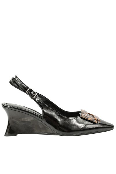 Epica Elegant shoes, women, EPICA, Z922A921-D25-ZP170, Black, patent leather, heel 40