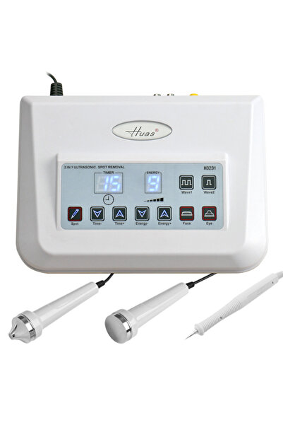 Choice1 3 رؤوس بمقبس أوروبي، جهاز بالموجات فوق الصوتية 3 في 1 للوجه، وشم بالم...