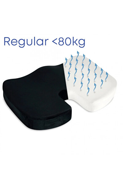 Suporto Pernă ortopedică pentru șezut coccis, fermitate normală, cu perforații