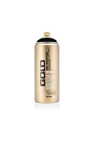 OEM Gold Colors S9000 Shock Black, Montana, 400 ml