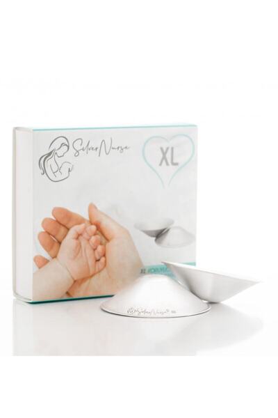 SİLVERNURSE Silvernurse Koruyucu Gümüş Göğüs Ucu Kapakları ( Xl )