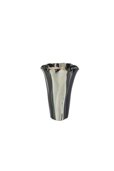 Mikasa Moor Black and White Vase 22X35Cm