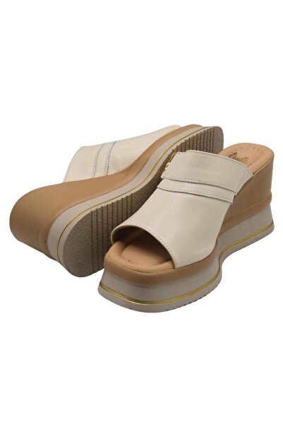 Venüs 2510904Y Kadın Deri Terlik