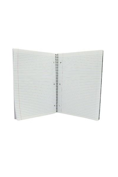 Roco Neon Notebook A4 – 100 Sheets Lined Black
