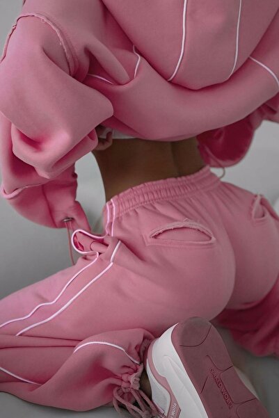 Fashiontayt 3 SZÁLÚ SZÖVET FELSŐRÉSZ KÉSZLET POLAR BÉLÉSSEL