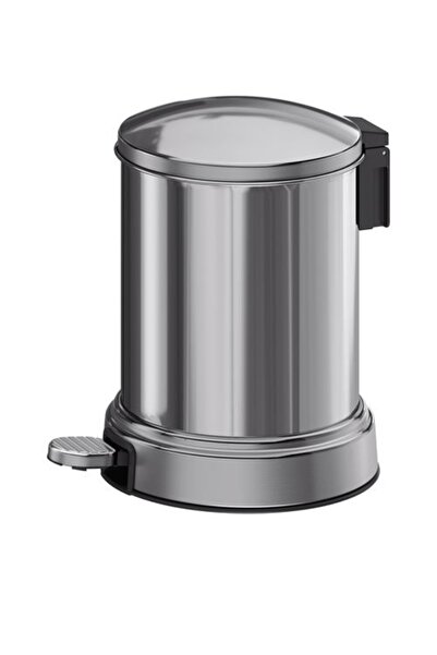 IKEA Bröfjarden Trash Can, Chrome Look 4Lt