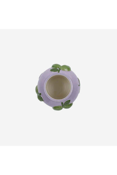 Flying Tiger Copenhagen Limon Desenli Mor Vazo