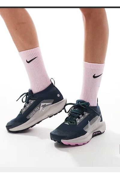 Nike Pegasus Trail 5 Gora-Tex/ Waterproof Women's Running Shoes / Slim Fit (Blue Sport)