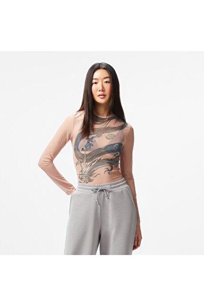 United 4 UNITED4 Kadın Pembe Bodysuit