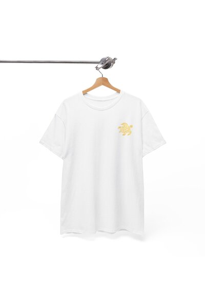 Tubinyoo تي شيرت أصفر صغير منقوش للجنسين