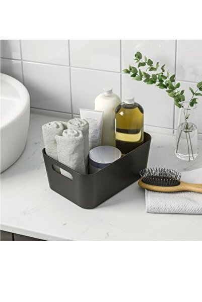 IKEA Update Box Black 24X17Cm