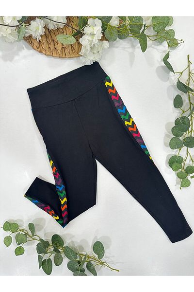 chibuumbabykids Girl's Striped Leggings