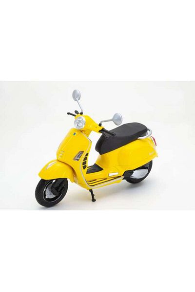 WELLY Scooter Vespa GTS Super yellow - 1/12