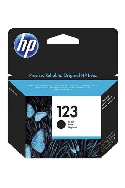 HP 123 Original Inkjet Cartridge – Black