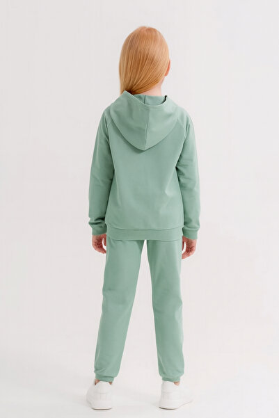 AHENGİM Σετ αθλητικής φόρμας για κορίτσια - αγόρια με φερμουάρ Basic School Ak0785