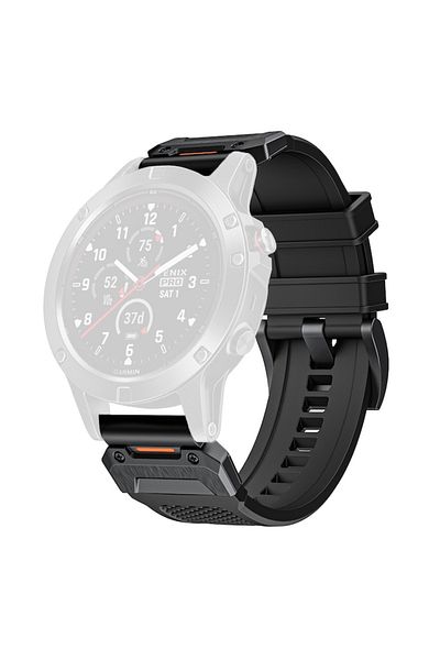 Tim Watch Strap for Garmin Fenix 5/5 Plus 6/6 Pro/7/Forerunner 935/945/Approach S60, Z23, Hard Plastic,