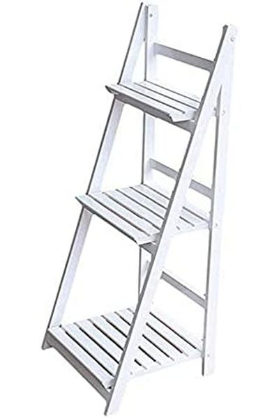 genric FFD Plant Stand 3 Tier Folding Plant Stand Shelves Garden Wooden Flower Pot for Bookcase Stand