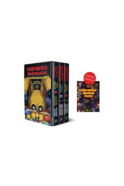 OLİMPOS ÇOCUK Fazbear'in Korkunç Tipleri 3 Kitap Set