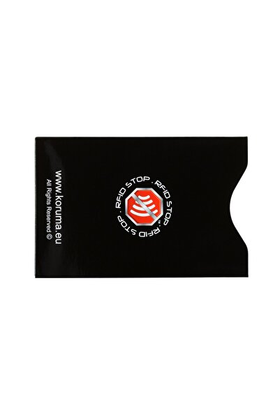 OEM Folie de protecție pentru carduri de credit RFID fără contact, Koruma, KUK-70VBLS, Negru/Argintiu
