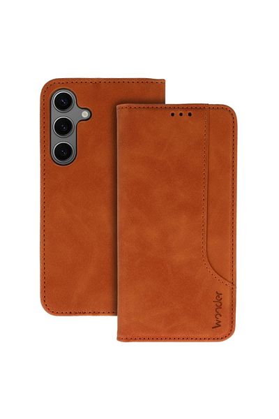 Wonder High Protection Case for Samsung Galaxy A15 5G A156, Prime, Grip Pro, U84, Brown