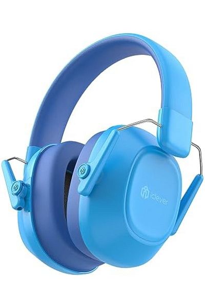 iClever Kids Safety Noise Reduction Ear Muffs, SNR 29dB, Noise Cancelling Ear Hearing Protection for