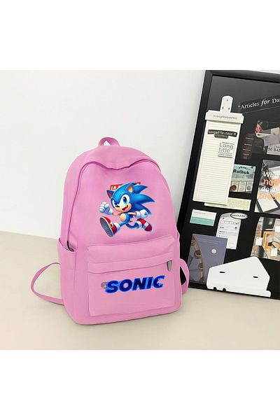 Toum Sonic Printed School, Dershane, Course Backpack