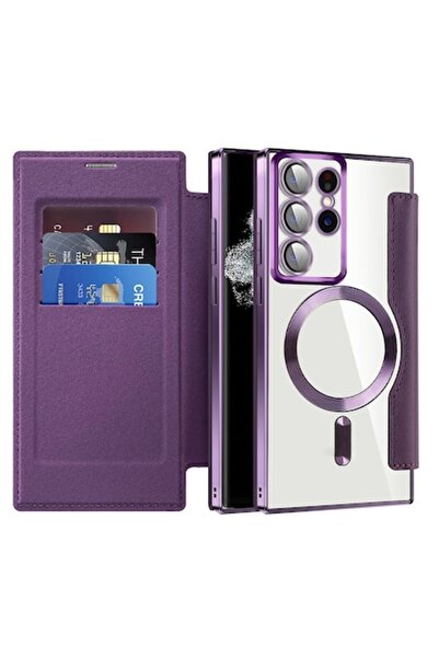 Danex Husă de protecție pentru Samsung Galaxy S22 Ultra 5G, Y7 - piele ecolog...