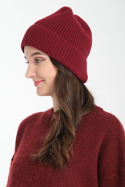 T Crazy T-Crazy Knitwear Beanie Ribbed Knitwear Knitted Beanie, Thick Knitted Beanie, Knitwear Beanie, Comfortable and Stylish Beanie
