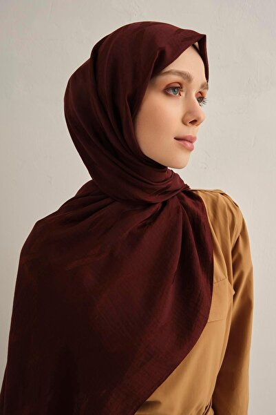 Armine Lyocell Şal - 1 - Bordo 32