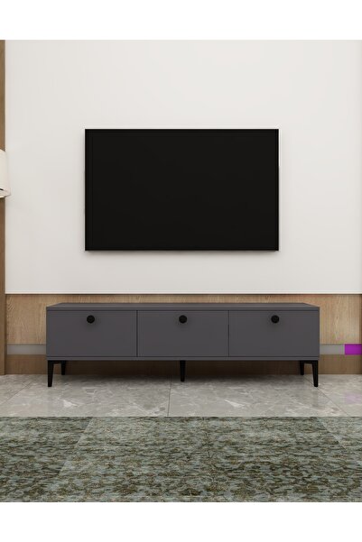 morepp Milani 150cm Tv Ünitesi Tv Sehpası | Antasit - Antrasit