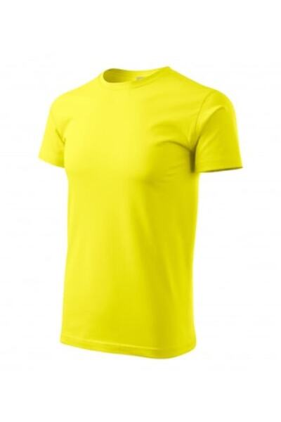 Malfini Ανδρικό T-shirt, 137-96, Λεμονί, XL