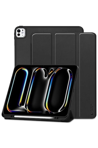 Apple High-Protection Case for iPad Pro 13 (2024), SC PEN, Grip Pro, M73, Intense Dark