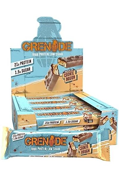Grenade Protein Bars Chocolate Chip Cookie Dough (12 X 60 Gm)-Display Box