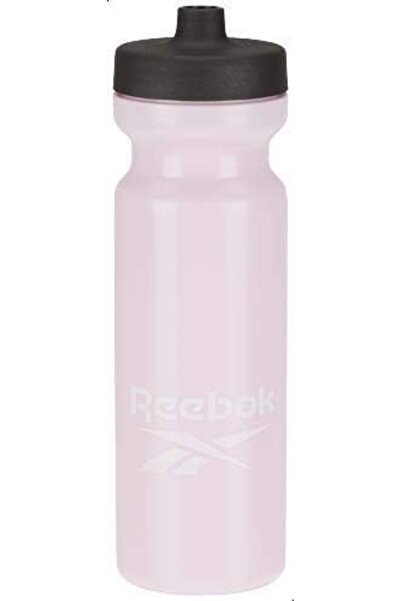 Reebok Sports Water Bottle with Printed Logo - 750ml, Rose