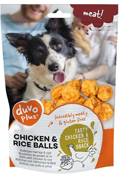 Duvo Plus كرات لحم دوفو+ دجاج وأرز ١٨٠ غرام