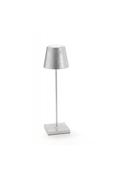 Zafferano Rechargeable Lamp Poldina PRO Silver