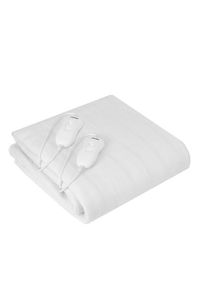 adler Electric Heated Blanket Mesko MS 7420, 160x150cm, 4 Heating Levels, 2x60W, Overheat Protection