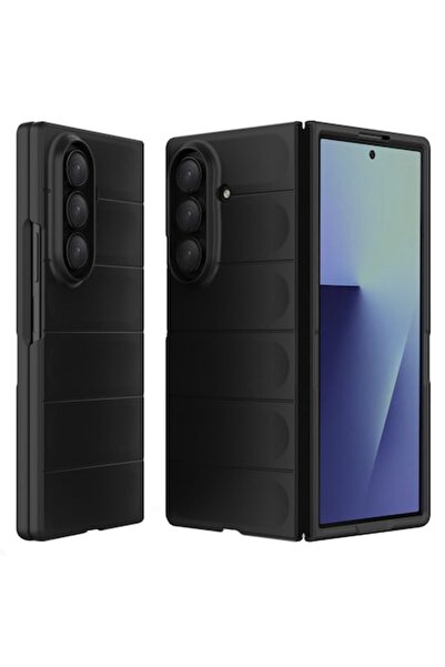 Stef's Cat Husa pentru Samsung Galaxy Z Fold7, W53, Poliuretan, Black