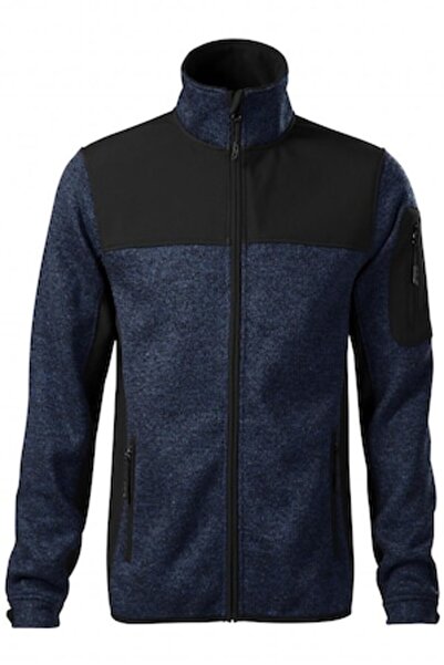Malfini - Jachetă softshell casual pentru bărbați, albastră/neagră, mărimea S