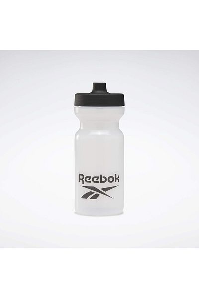 Reebok Water Bottle TE 500 for Fitness Exercises for Adults by Reebok, White, Plastic