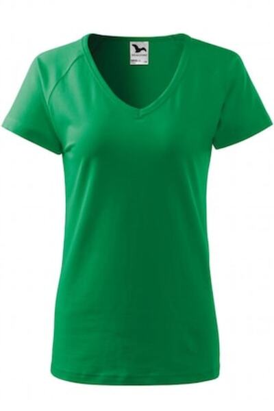 Malfini Tricou Dream pentru femei, verde mediu, mărimea L