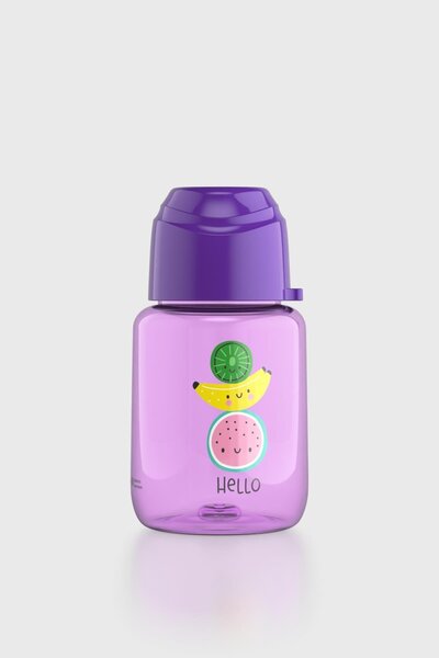 Renga Moi Baby Patterned 330 ml Tritan Bottle 912061 Purple