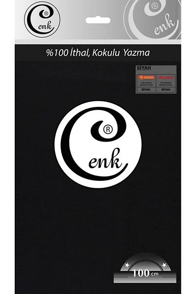 Yüsra Shop Cenk Imported Black Plain Writing 100 cm Bag