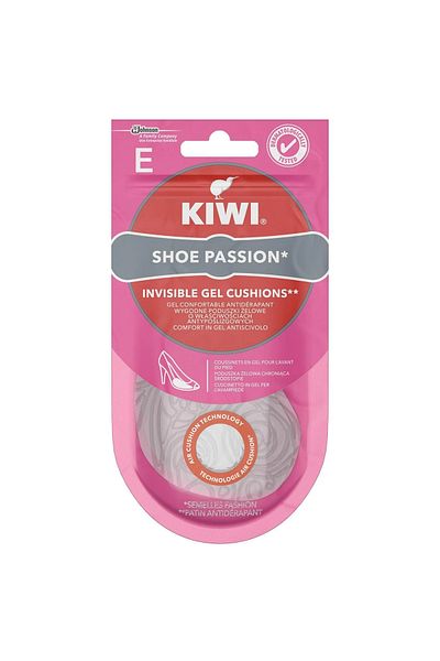 Kiwi Anti-slip gel insole, comfortable, transparent, universal size, unisex, one pair per set