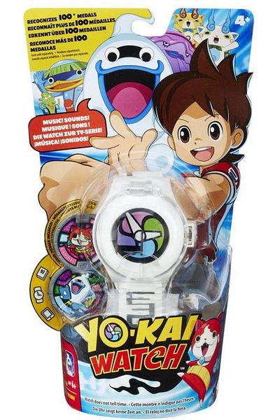 Hasbro Yo Kai Watch with 2 Medals